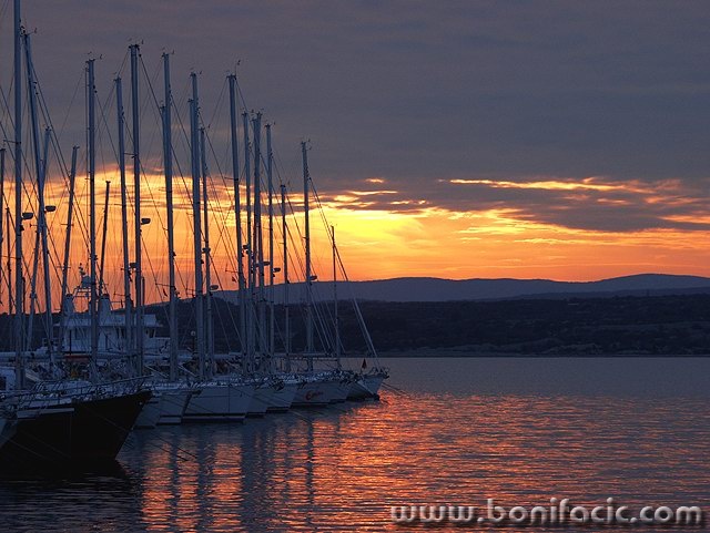 travel___Marina Sunset___Punat, Croatia.