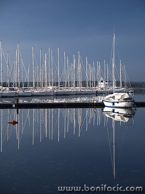 travel___Mirrored___Punat, Croatia.