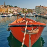 travel___Red Boat___Mali Losinj, Croatia.