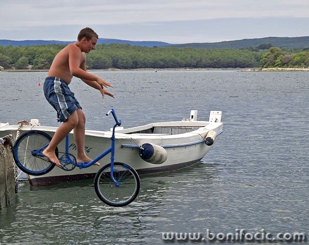 action___Biking___Punat, Croatia.