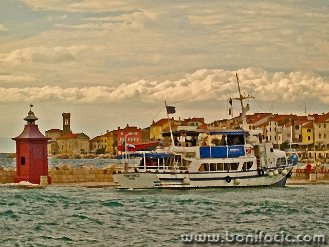 digital___Postcard___Piran, Slovenia.