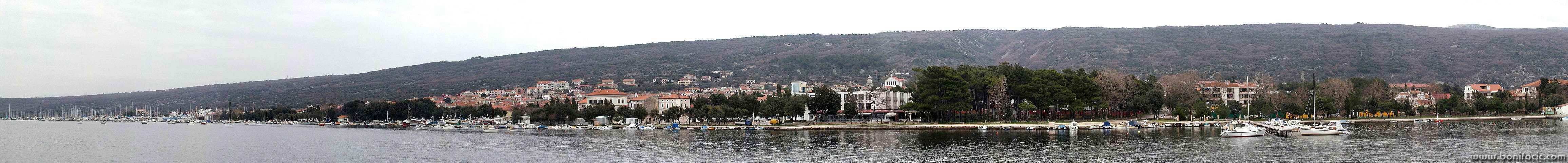 panorama___FromThe Sea___Punat, Croatia.