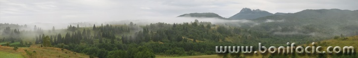 panorama___Morning Mist___Gomirje, Croatia.