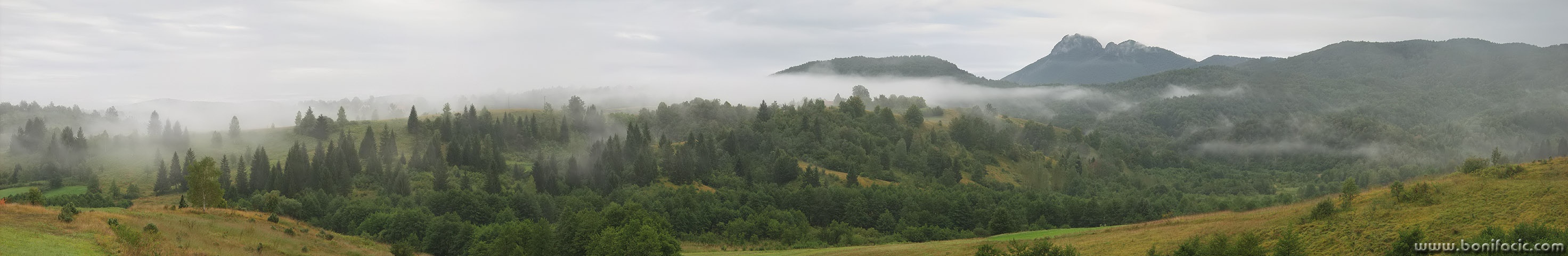 panorama___Morning Mist___Gomirje, Croatia.