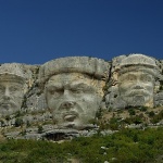 digital___Croatian Mt Rushmore___National Park Krka, Croatia.