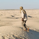 people___Barefooted___Sahara, Tunisia.