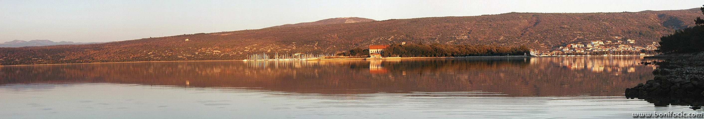 panorama___Late Sun___Punat, Croatia.