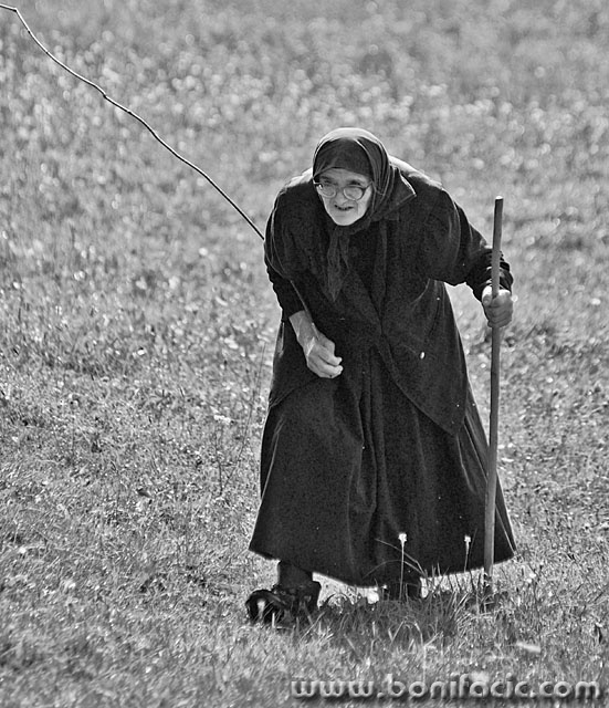 people___Old Woman___Gomirje, Croatia.
