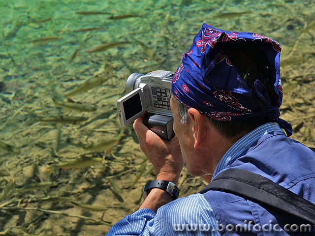 people___Tourist___National Park Plitvice, Croatia.