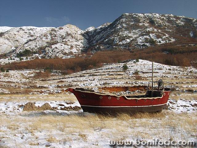 travel___Snowy Ocean___Baska, Croatia.
