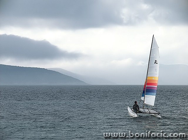 action___Catch The Wind___Punat, Croatia.