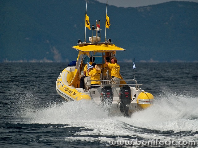 action___Sea Tow___Punat, Croatia.