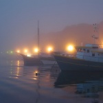travel___Misty Ships___Punat, Croatia.