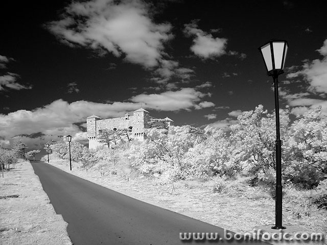bw___Castle Way___Senj, Croatia.