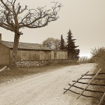 bw___Deserted___Kras, Croatia.