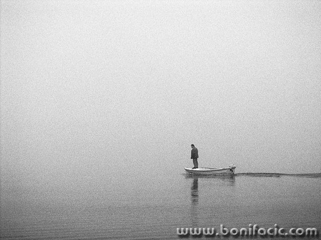bw___Disappearing___Punat, Croatia.