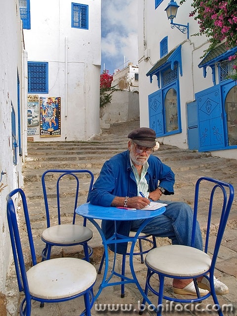people___Heming Way___Sidi Bou Said_ Tunisia_