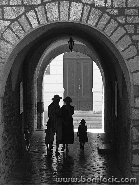 bw___Passage___Krk, Croatia.