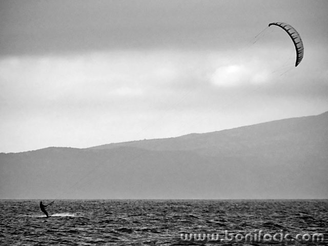 bw___Duel___Punat, Croatia.