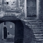 bw___Fallow Street___Oprtalj, Croatia.