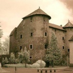 bw___Frankopan Castle___Ogulin, Croatia.