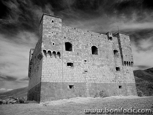 bw___Nehaj Castle___Senj, Croatia.