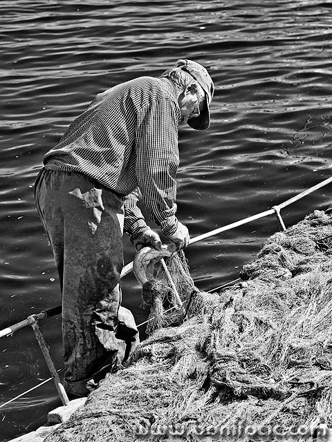 bw___Network___Nerezine, Croatia.