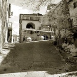 bw___Old Town___Dobrinj, Croatia.