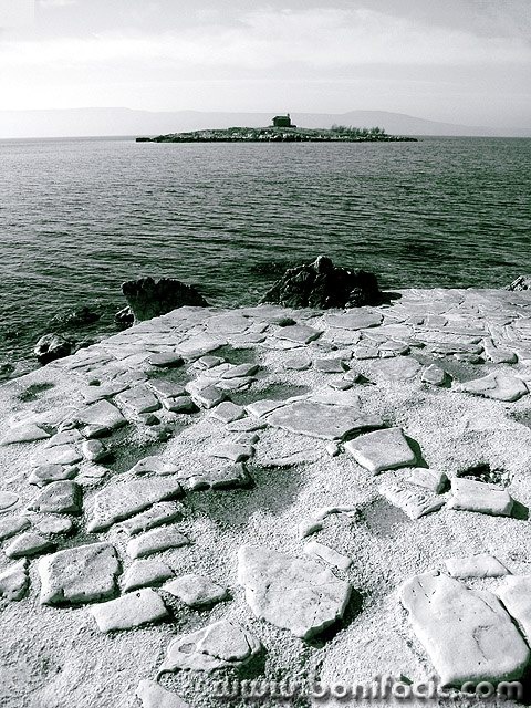 bw___Paved___Novi Vinodolski, Croatia.
