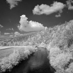bw___River___Ogulin, Croatia.