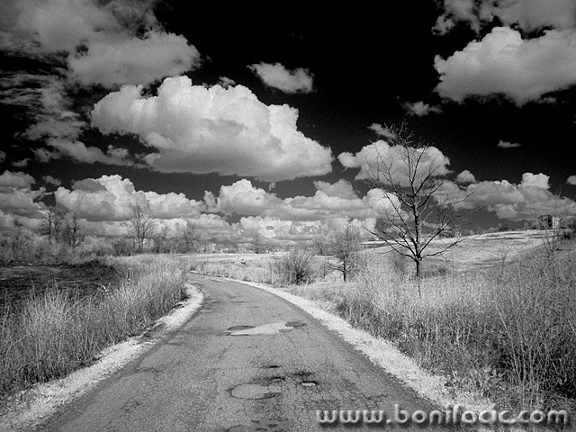 bw___Road To Somewhere___Kordun, Croatia.