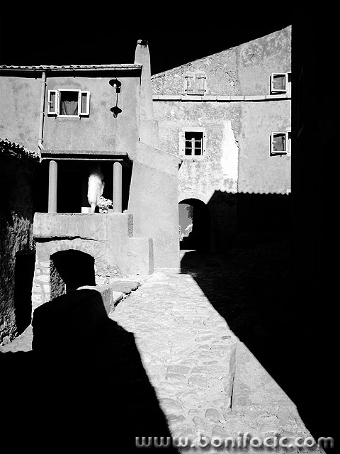 bw___Shadows___Lubenice, Croatia.