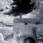 bw___Small Windows___Kornic, Croatia.