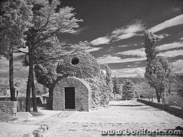bw___Stone Church___Punat, Croatia.