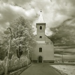 bw___The Church___Josipdol, Croatia.