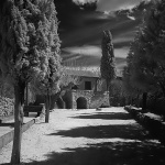 bw___Umbrageous___Vrbnik, Croatia.