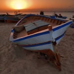 travel___Beach Boats___Hammamet, Tunisia.