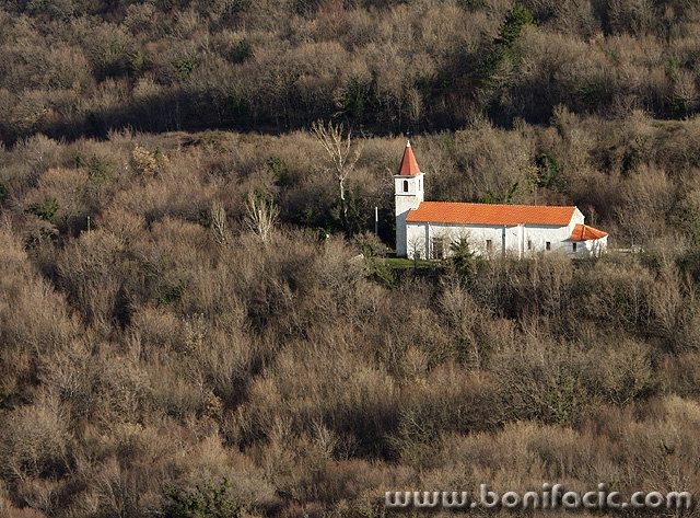 travel___Buried Church___Krizisce, Croatia.