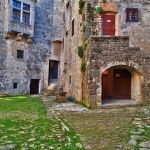 travel___Court Yard___Pazin, Croatia.