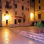 travel___Evening Lights___Sibenik, Croatia.