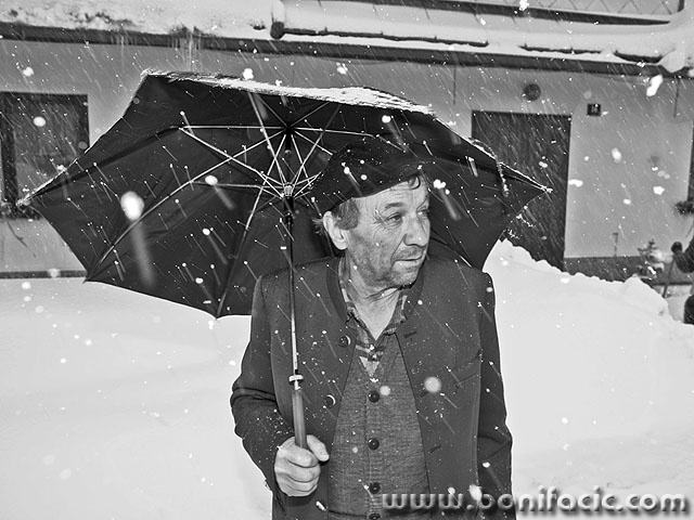 people___Snow Man___Crni Lug, Croatia.
