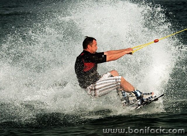 action___Champagne___Punat, Croatia.